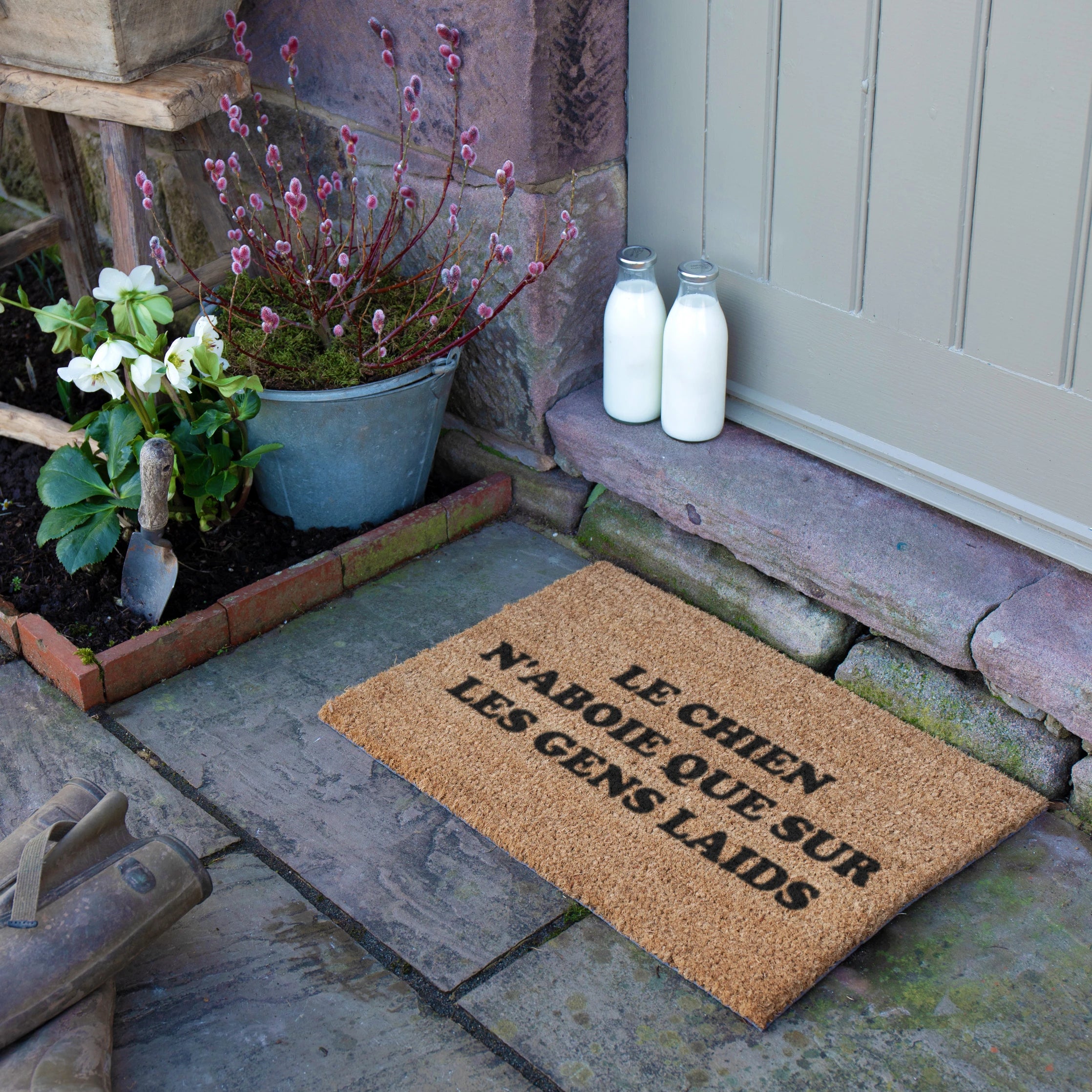 Chien Coir Doormat
