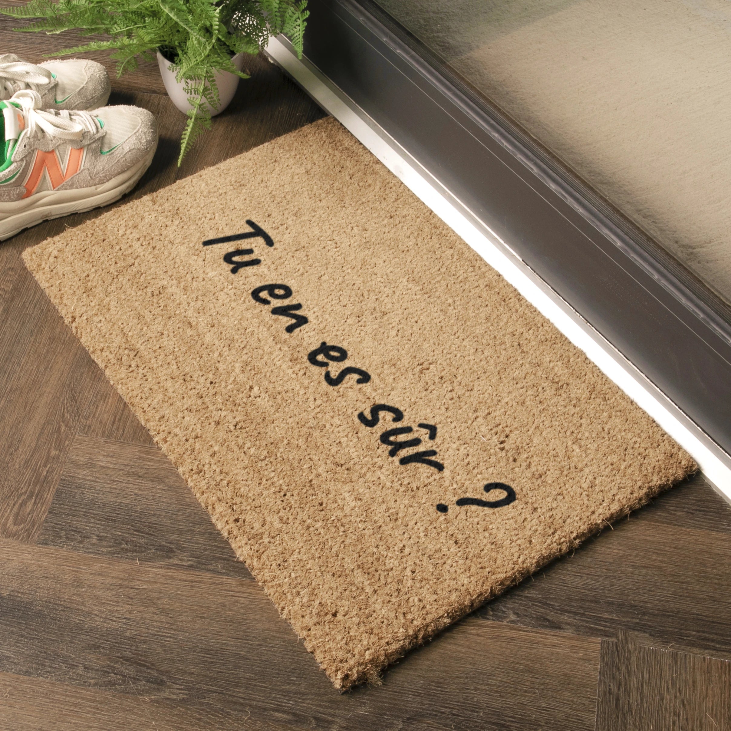 Tu En Es Sur Coir Doormat