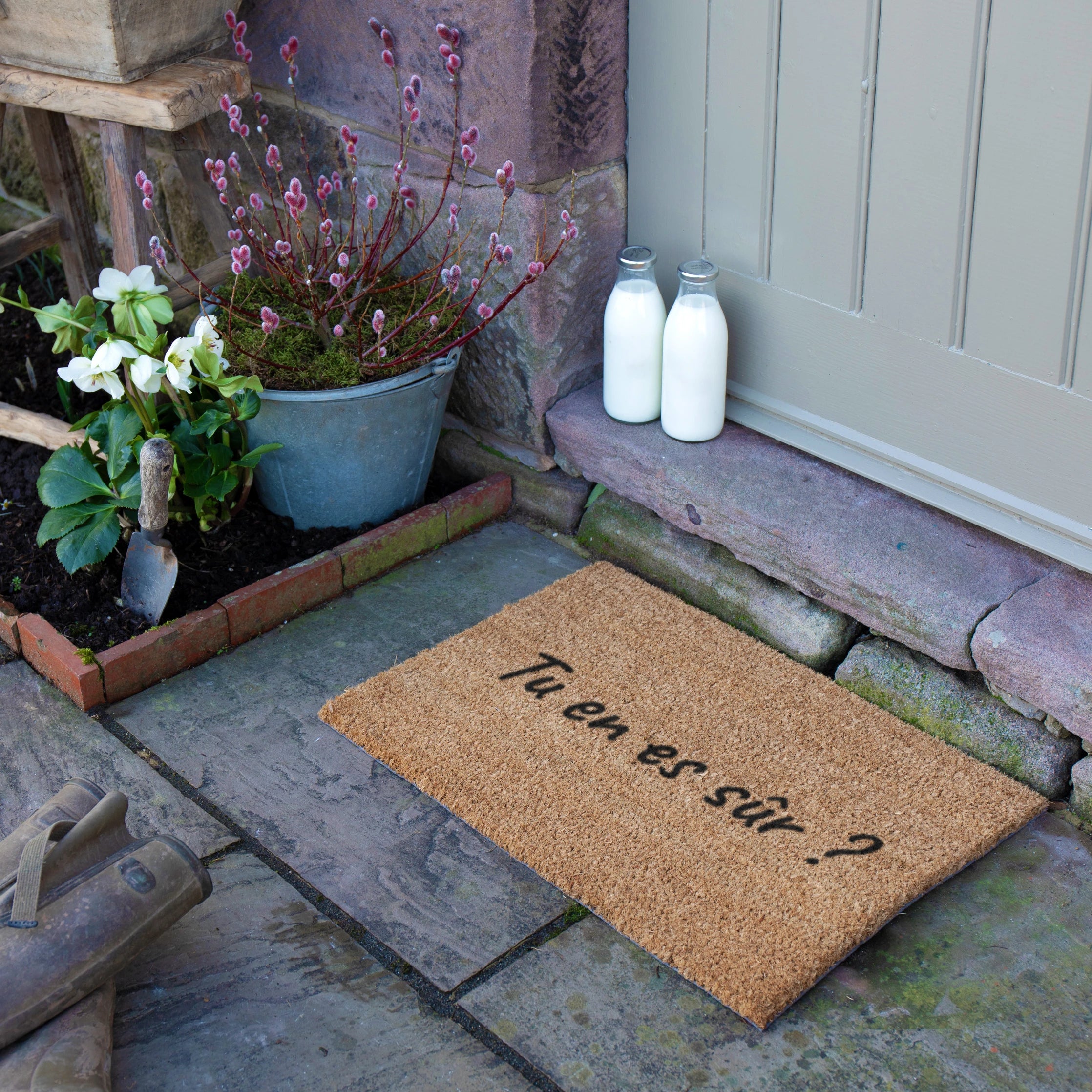 Tu En Es Sur Coir Doormat