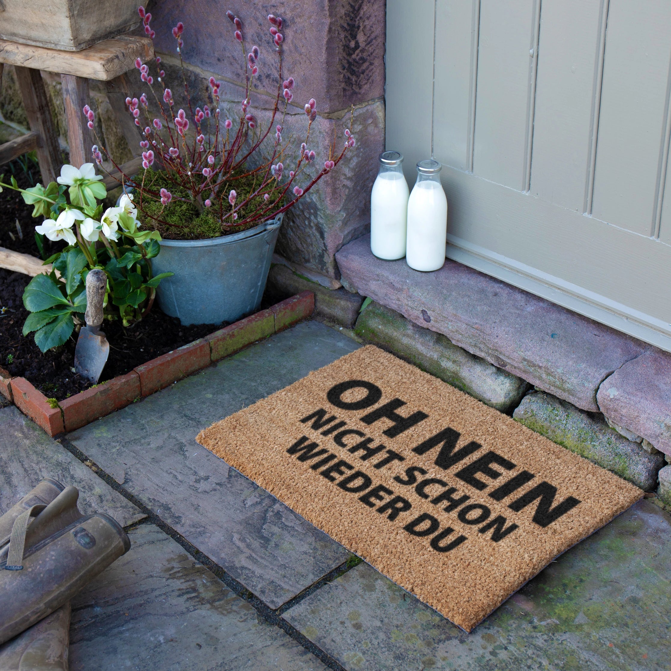 Oh Nein Coir Doormat