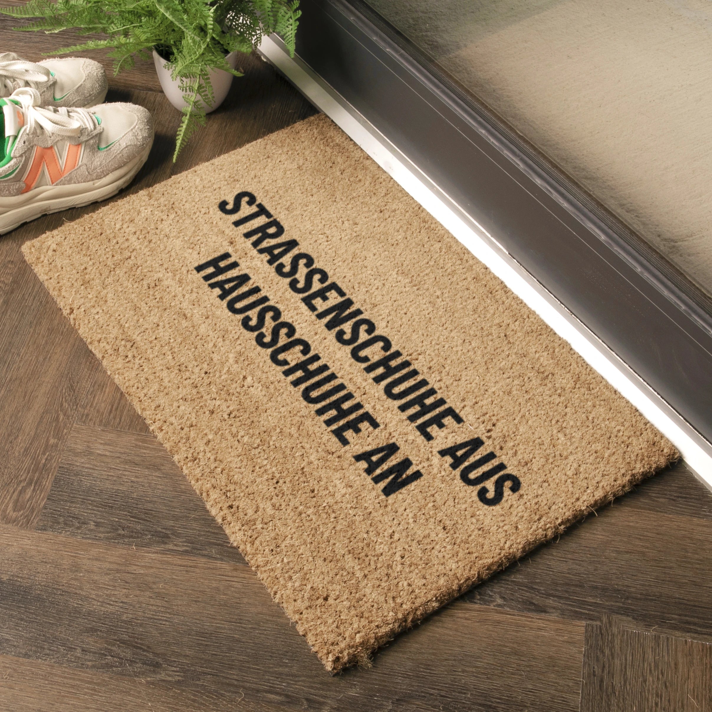 Strassenschuhe Coir Doormat