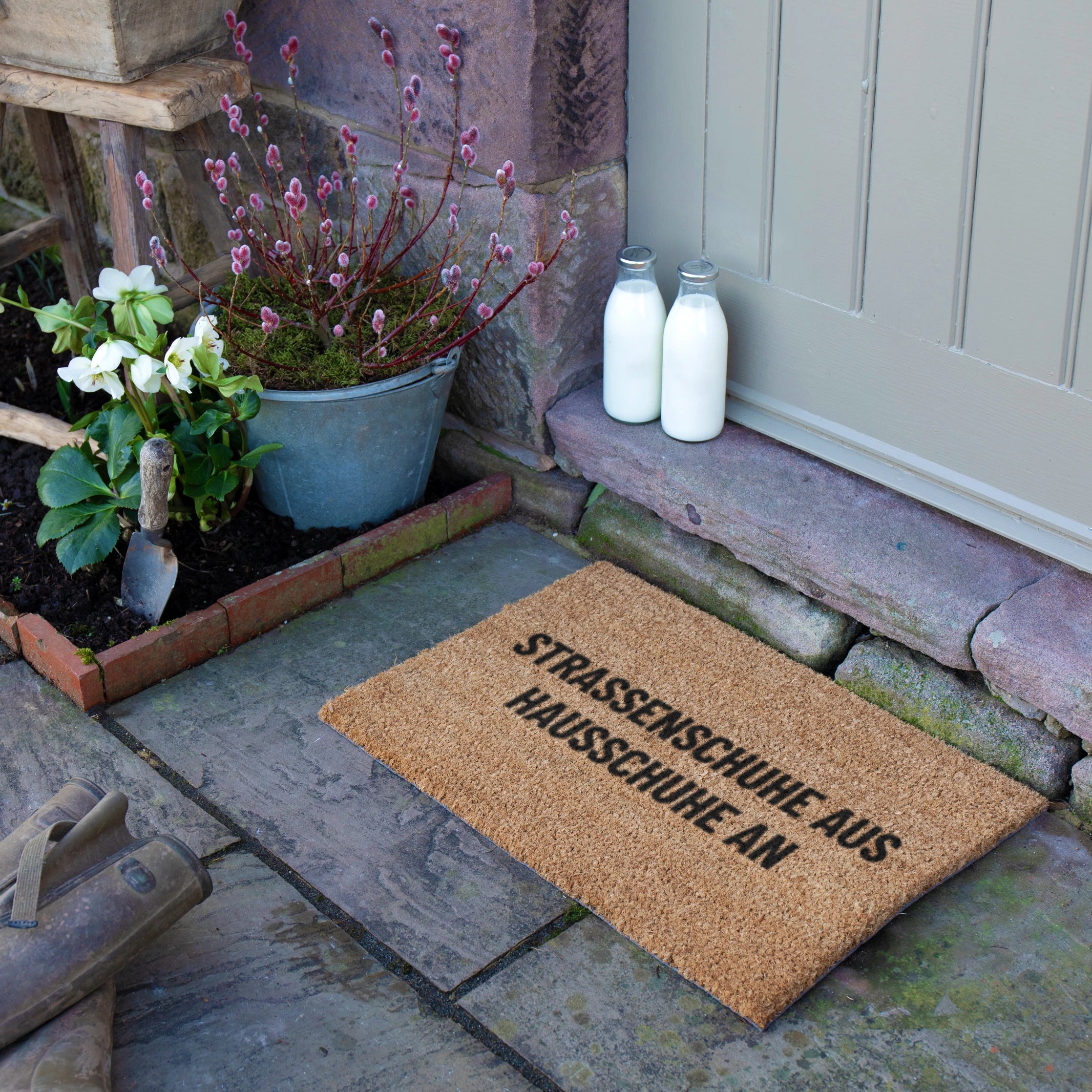 Strassenschuhe Coir Doormat