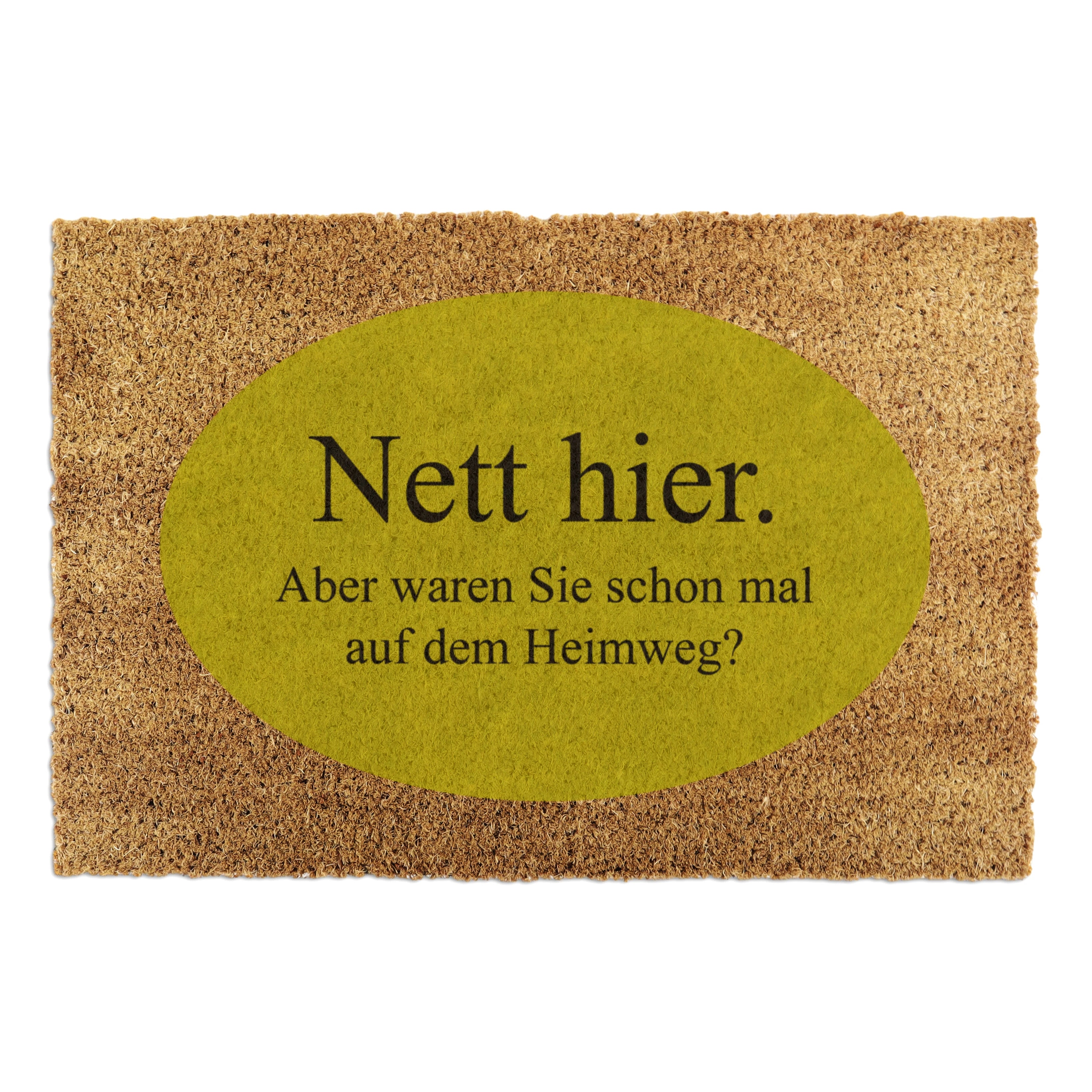 Nett Hier Coir Doormat