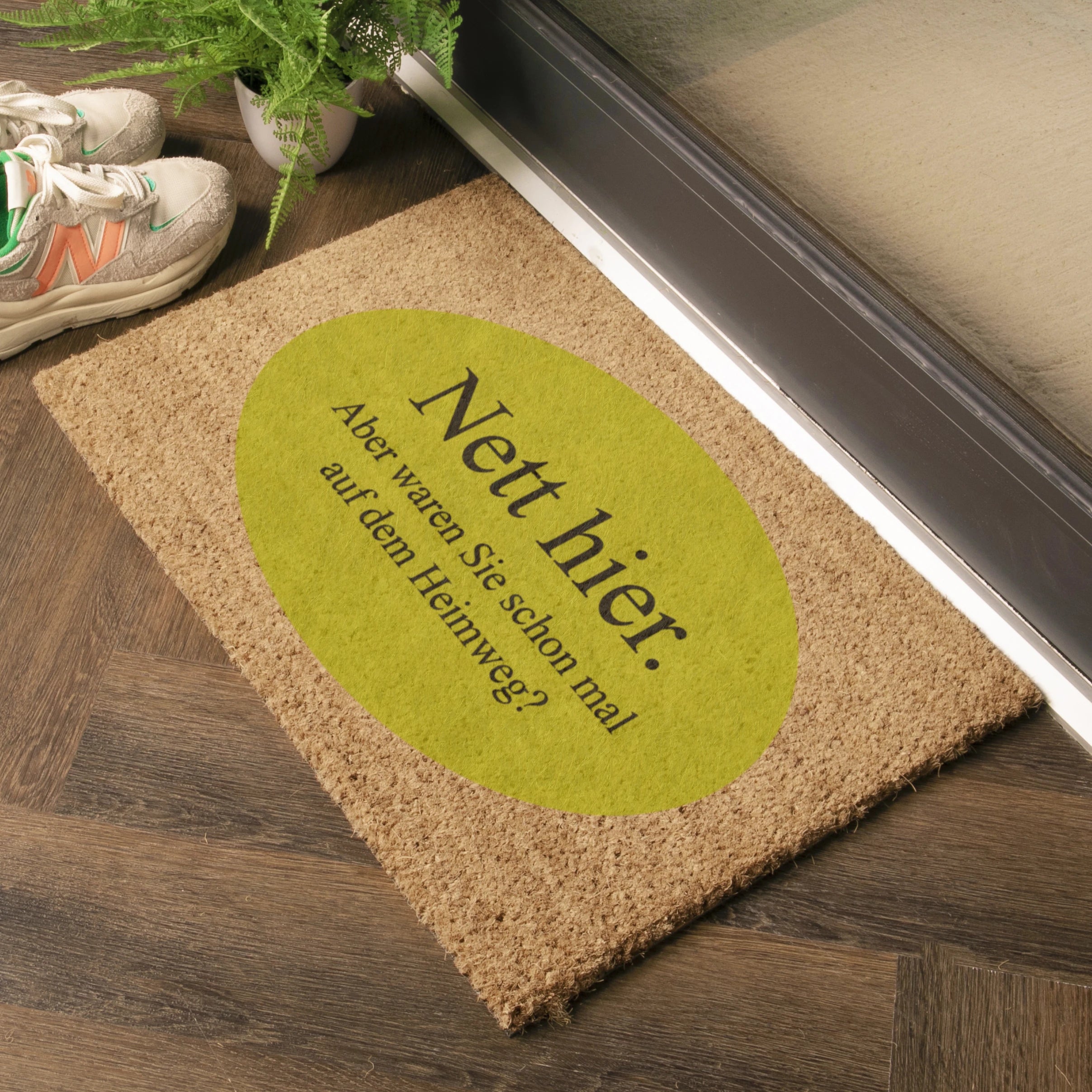 Nett Hier Coir Doormat