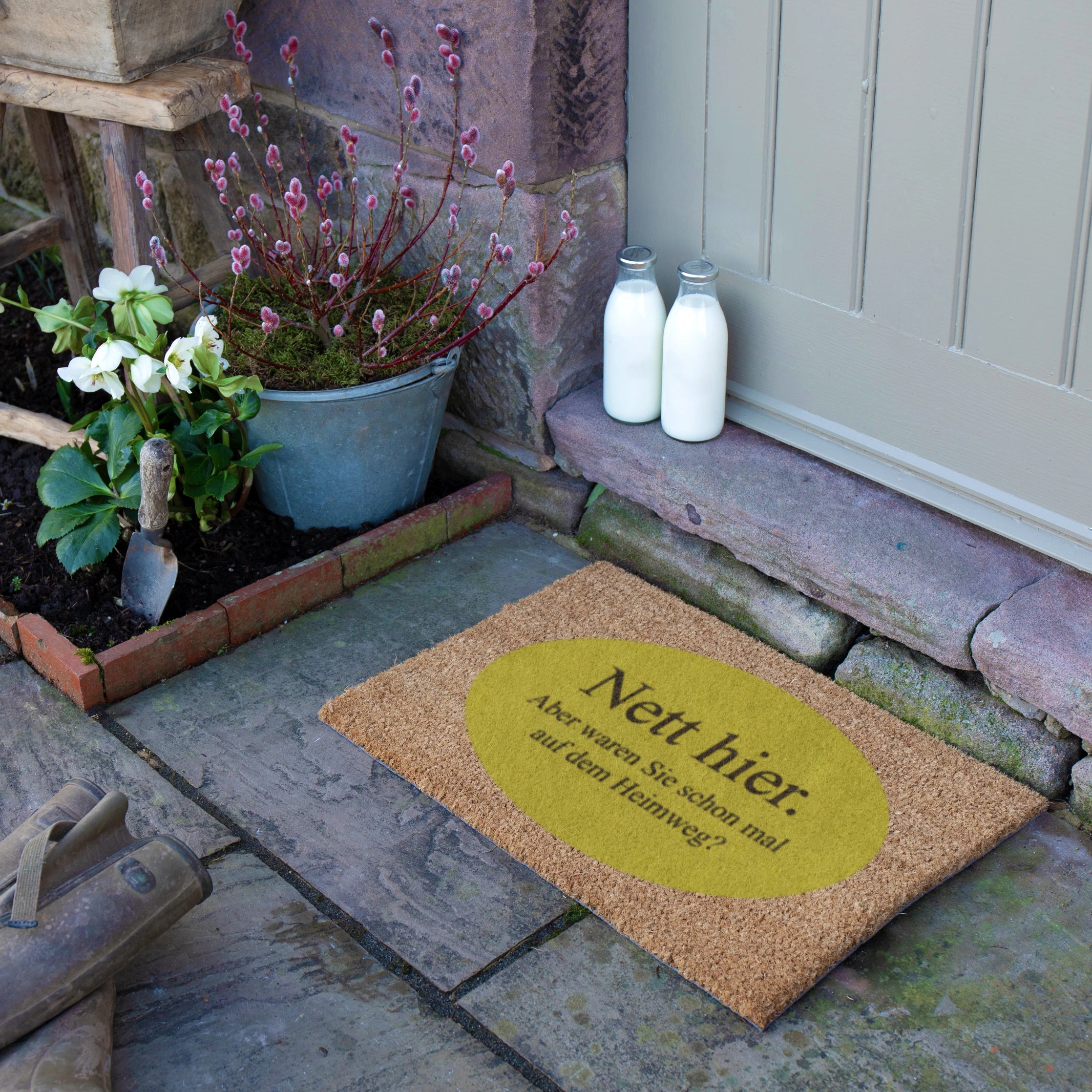 Nett Hier Coir Doormat
