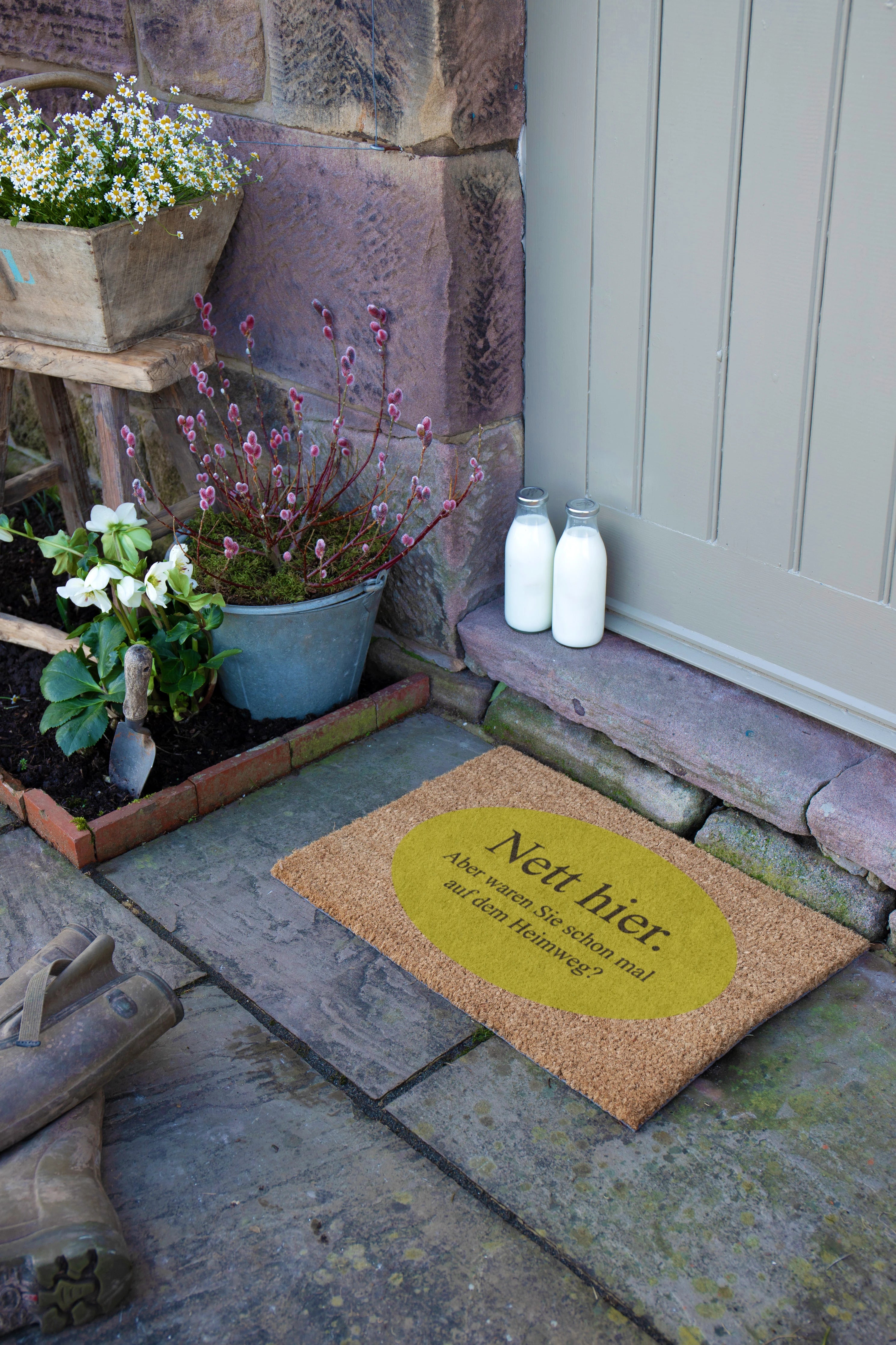 Nett Hier Coir Doormat