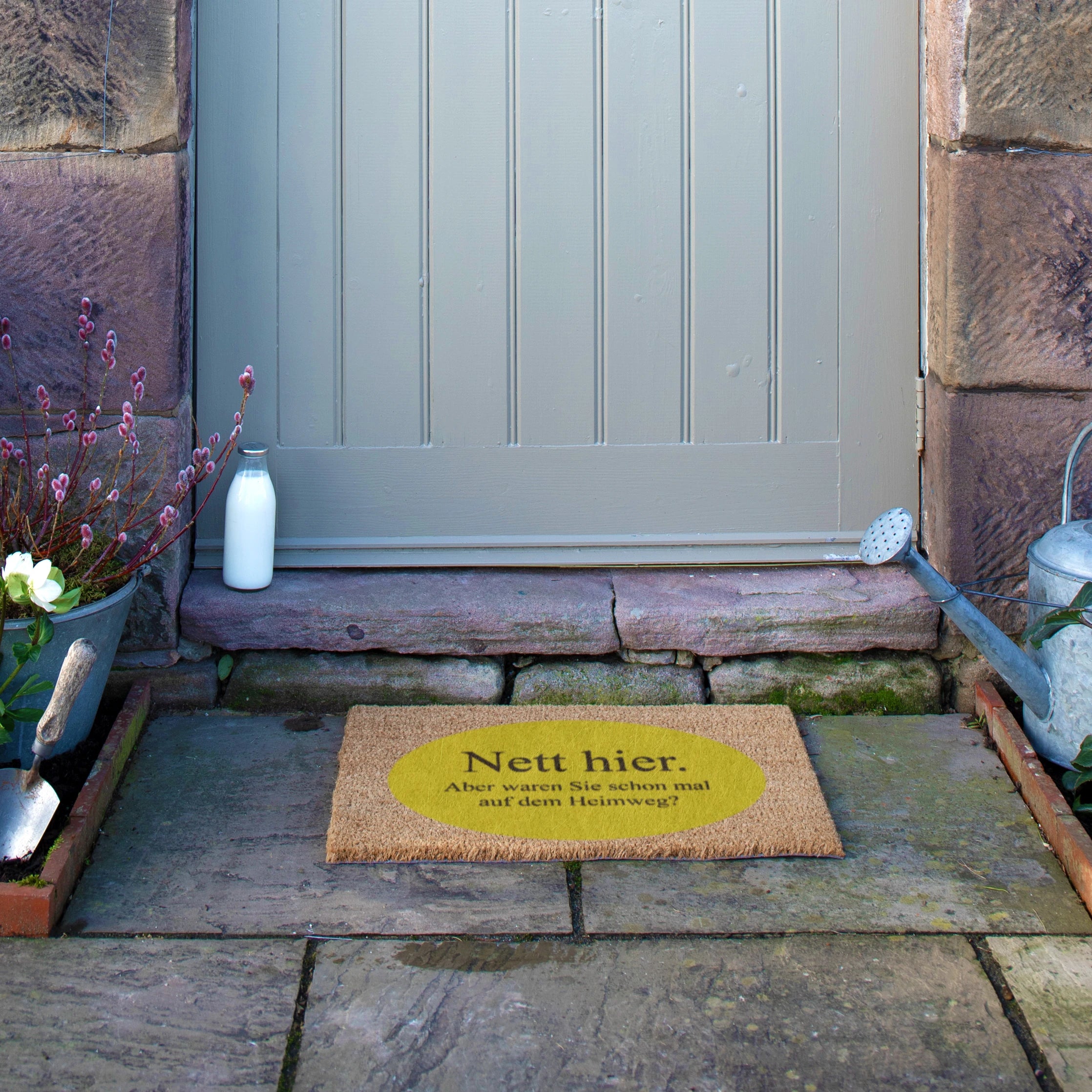 Nett Hier Coir Doormat
