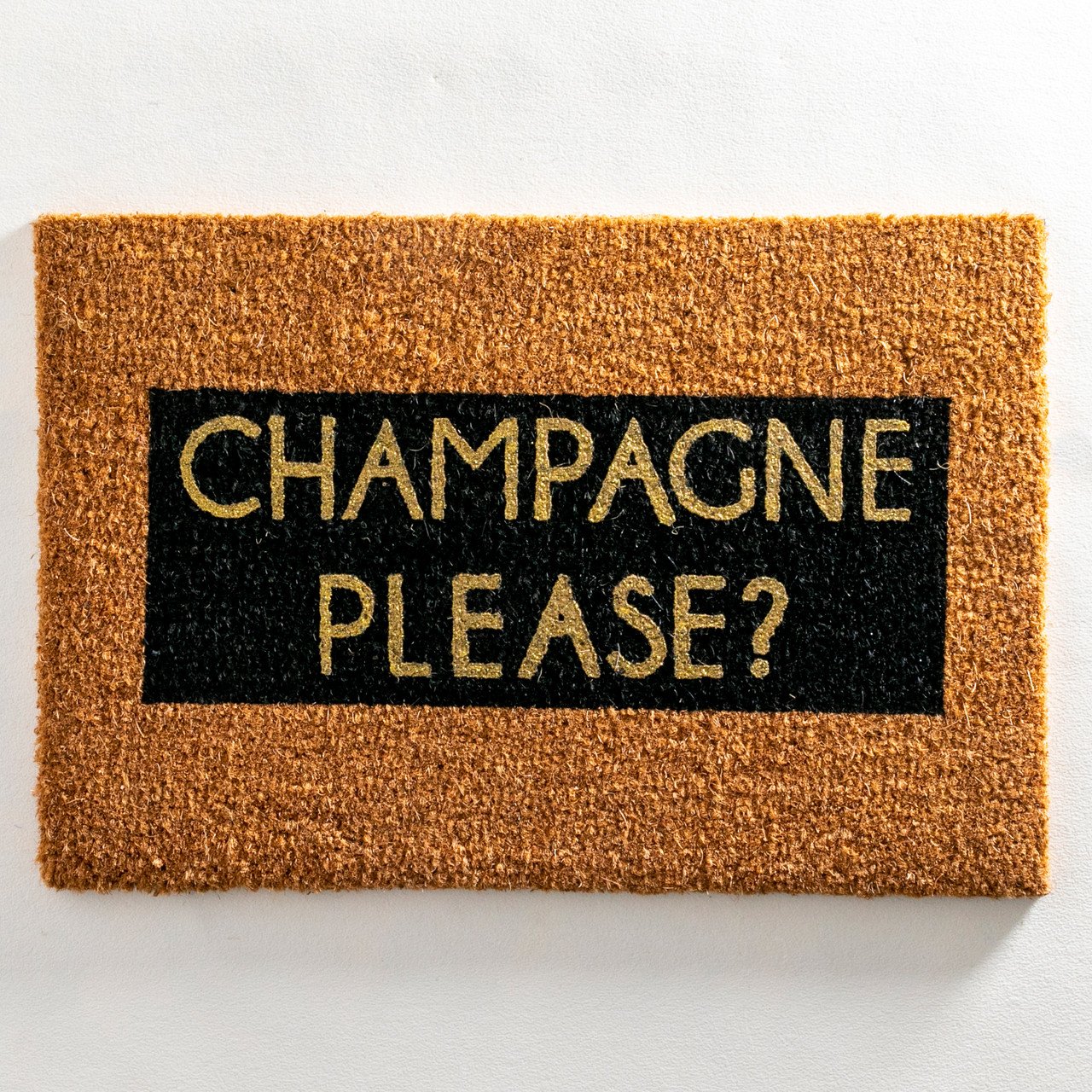 Champagne Glitter Doormat