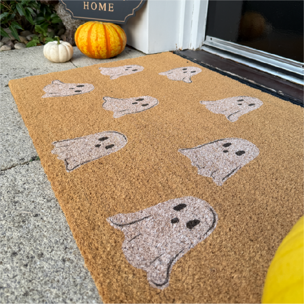 Ghost Pattern Doormat