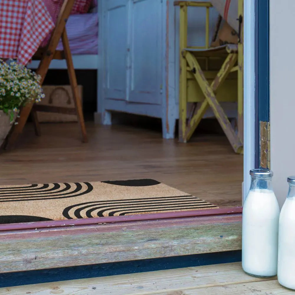 Abstract Lines Doormat
