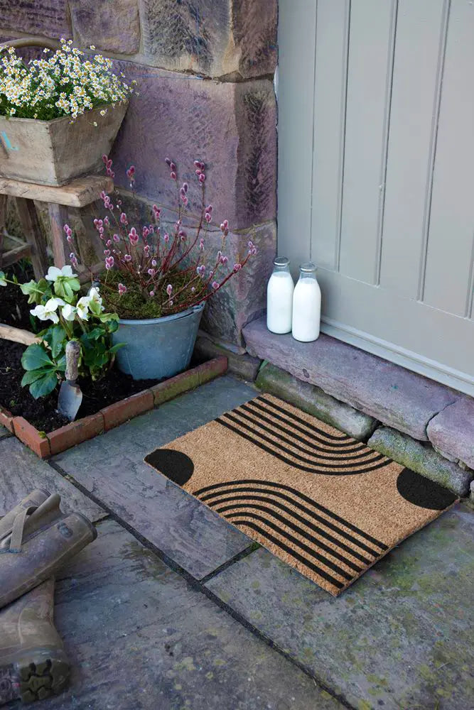 Abstract Lines Doormat