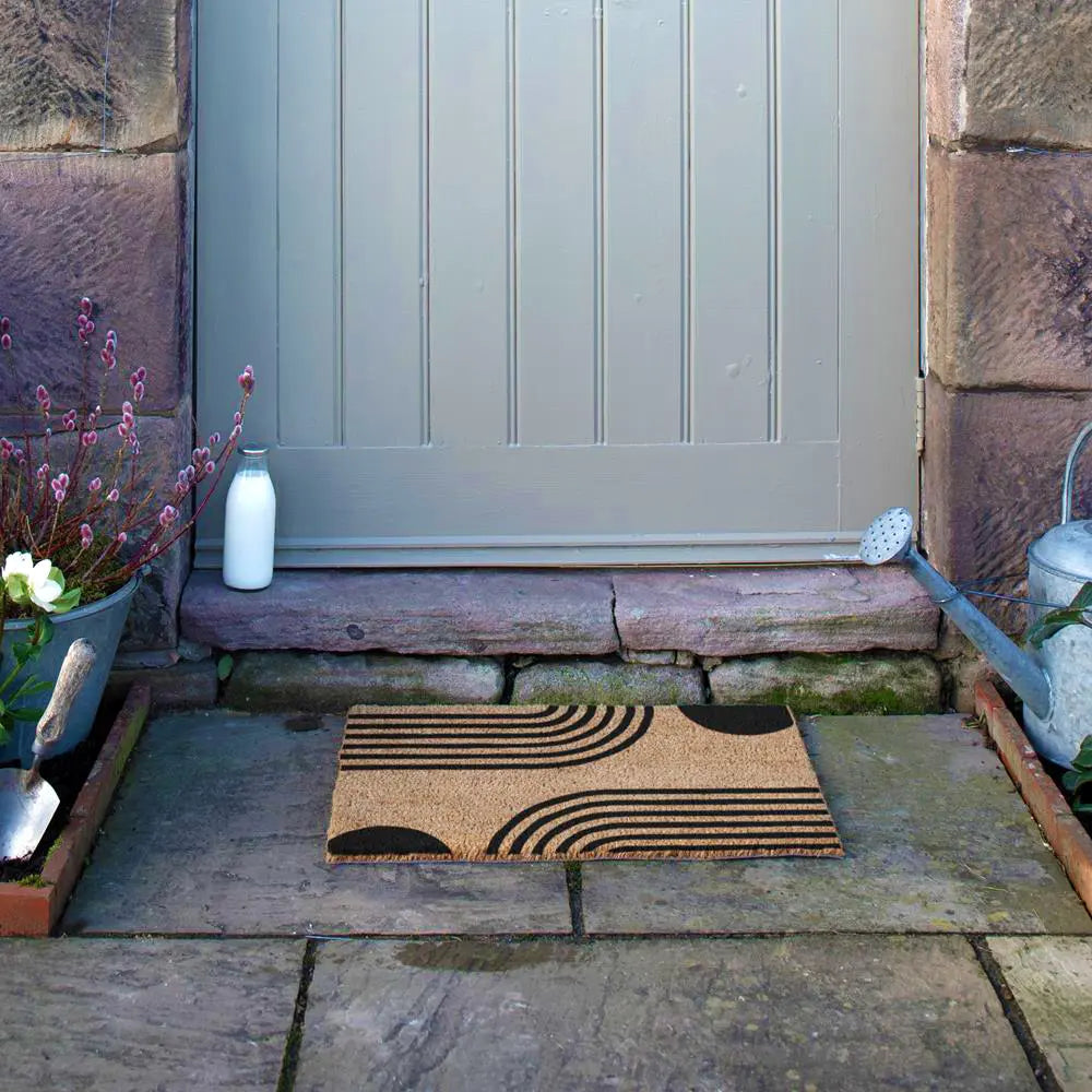 Abstract Lines Doormat