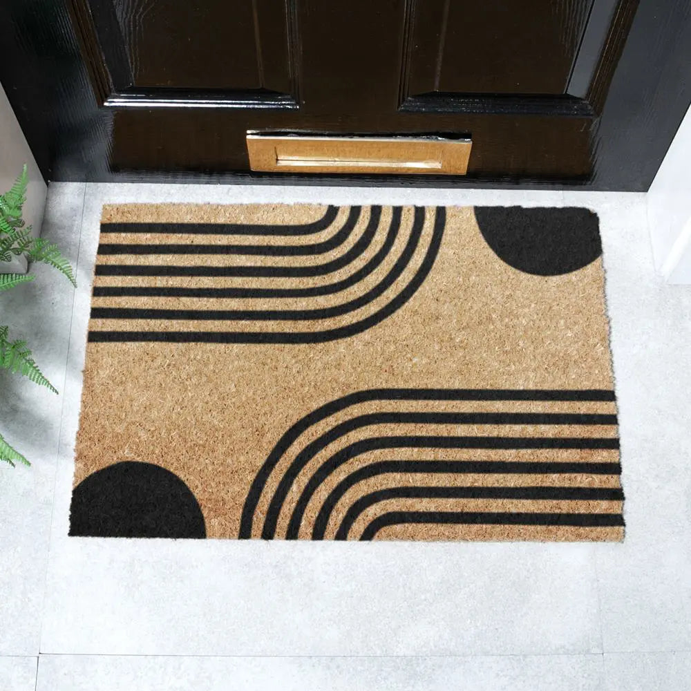 Abstract Lines Doormat
