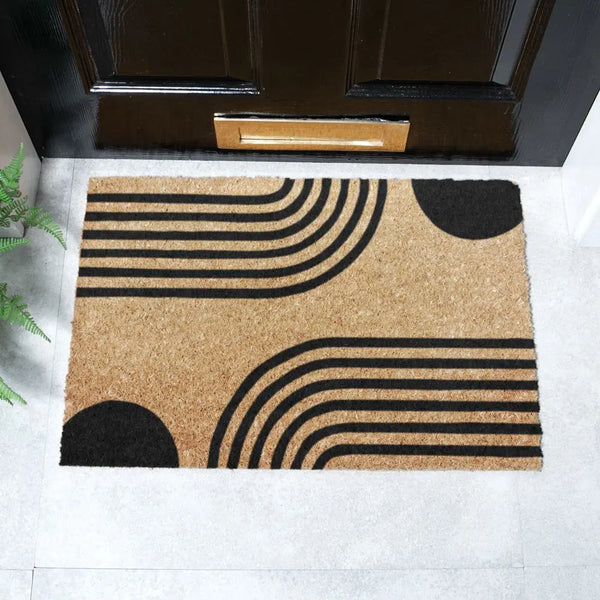 Abstract Lines Doormat
