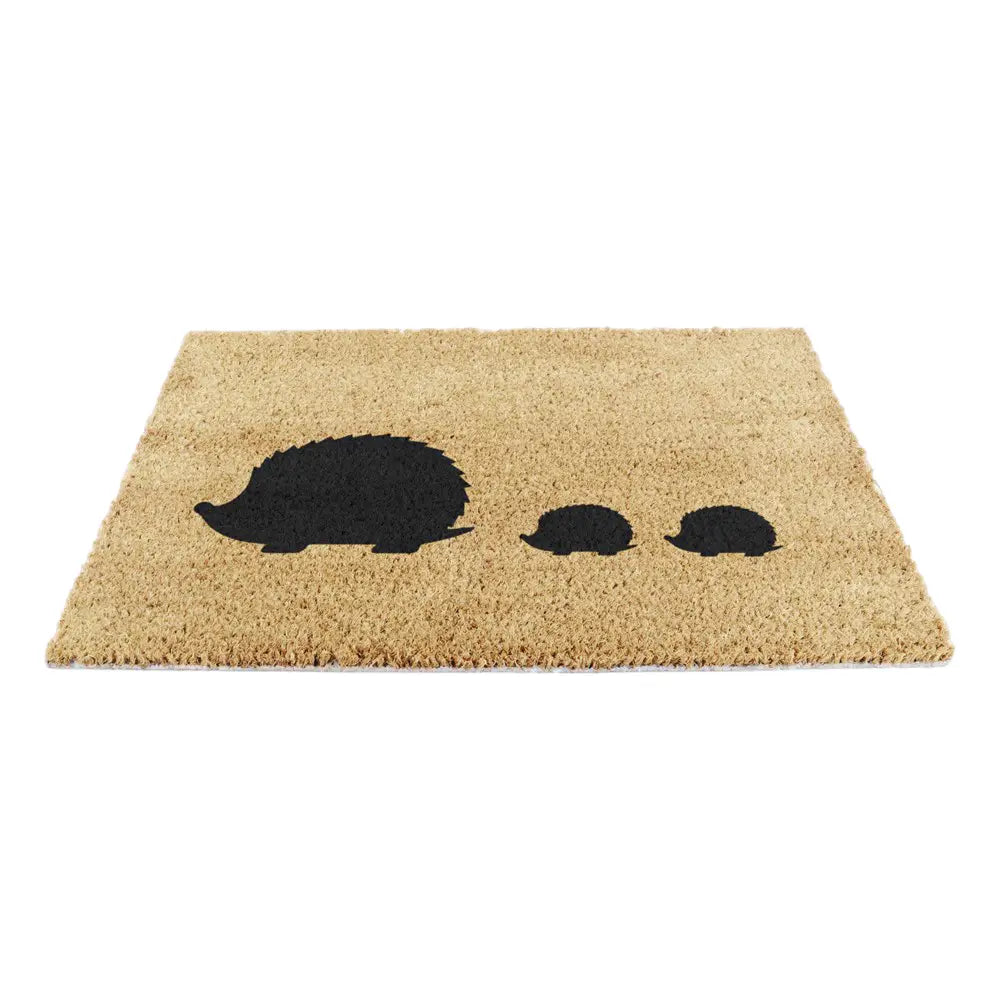 Hedgehog Family Doormat
