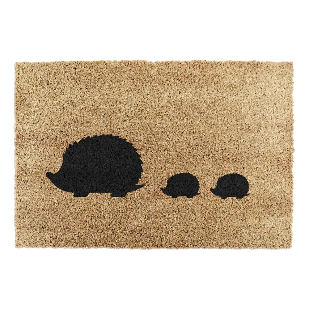 Hedgehog Family Doormat