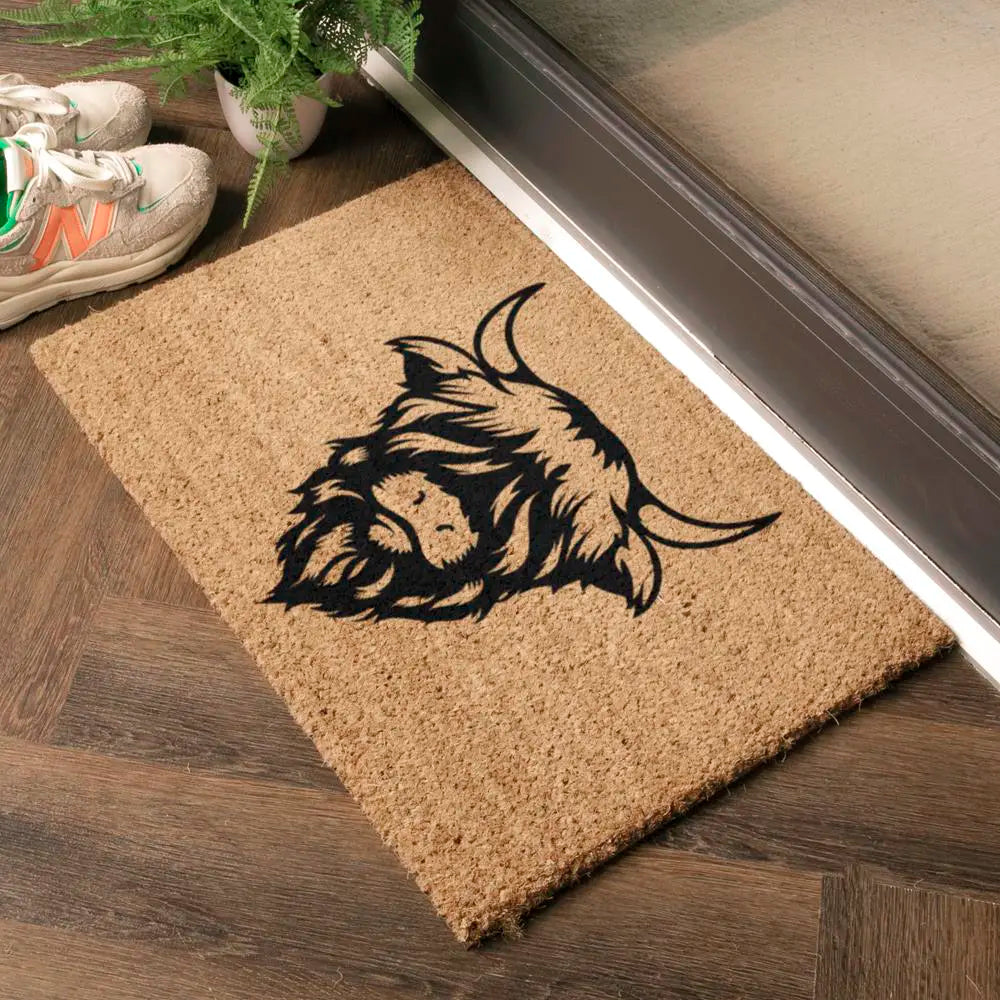 Highland Cow Doormat