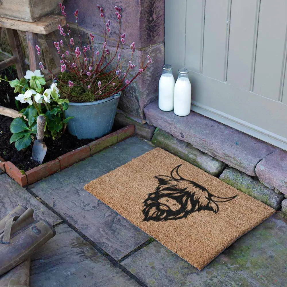 Highland Cow Doormat