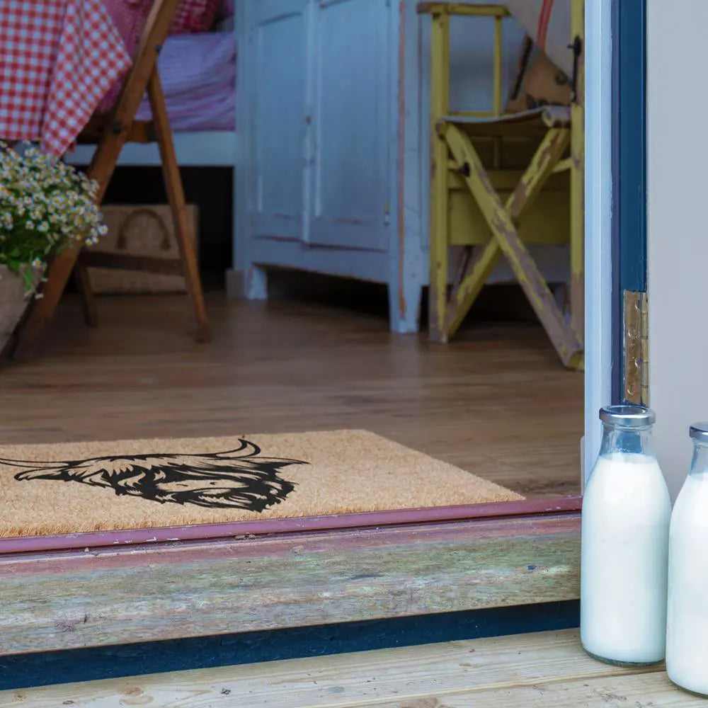 Highland Cow Doormat