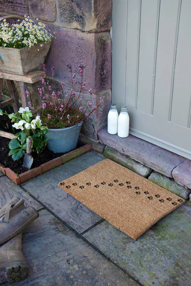 Paw Print Doormat