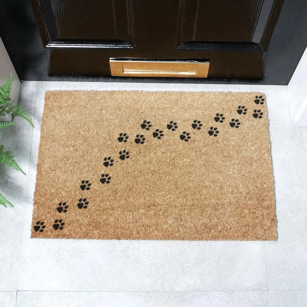 Paw Print Doormat