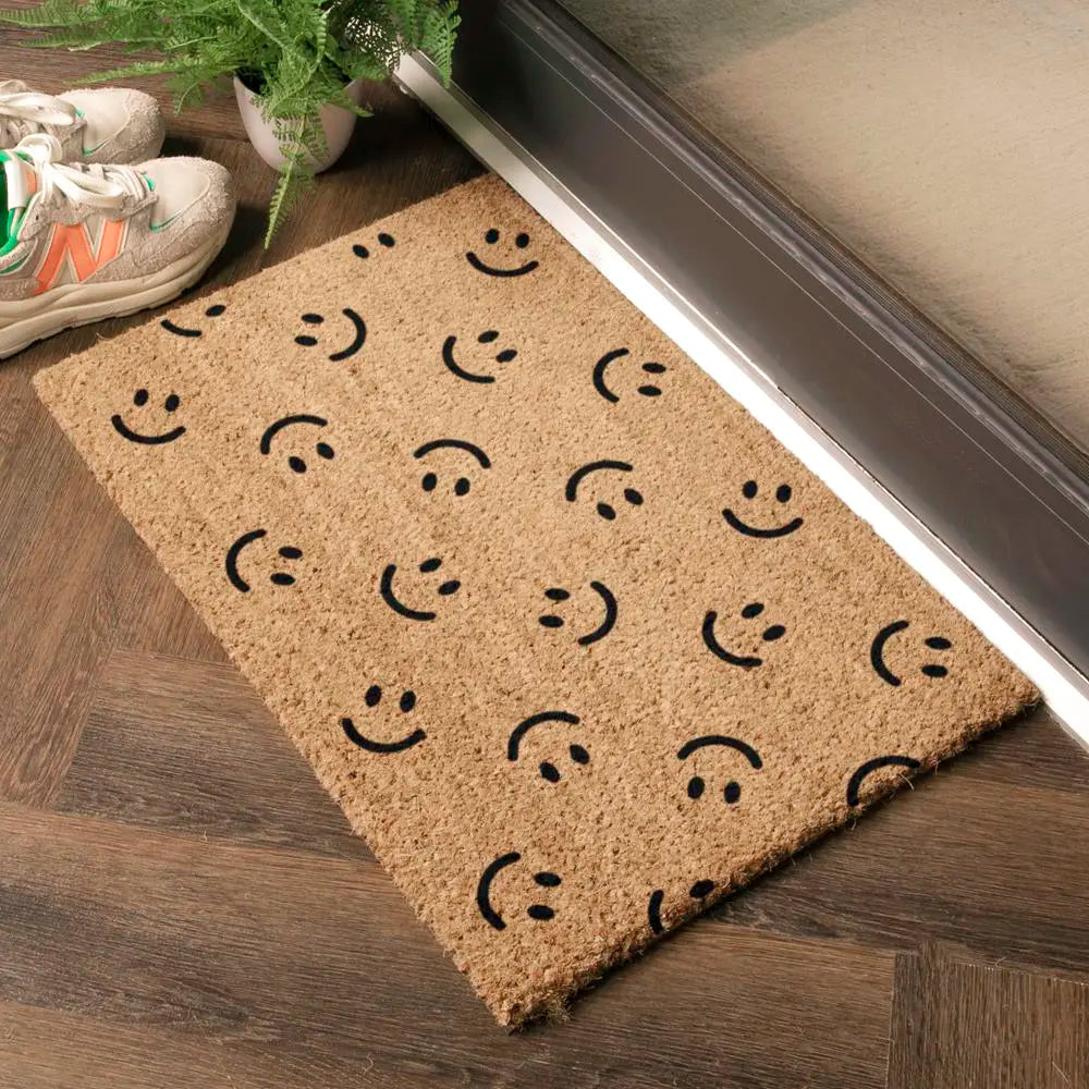 Smiley Faces Doormat