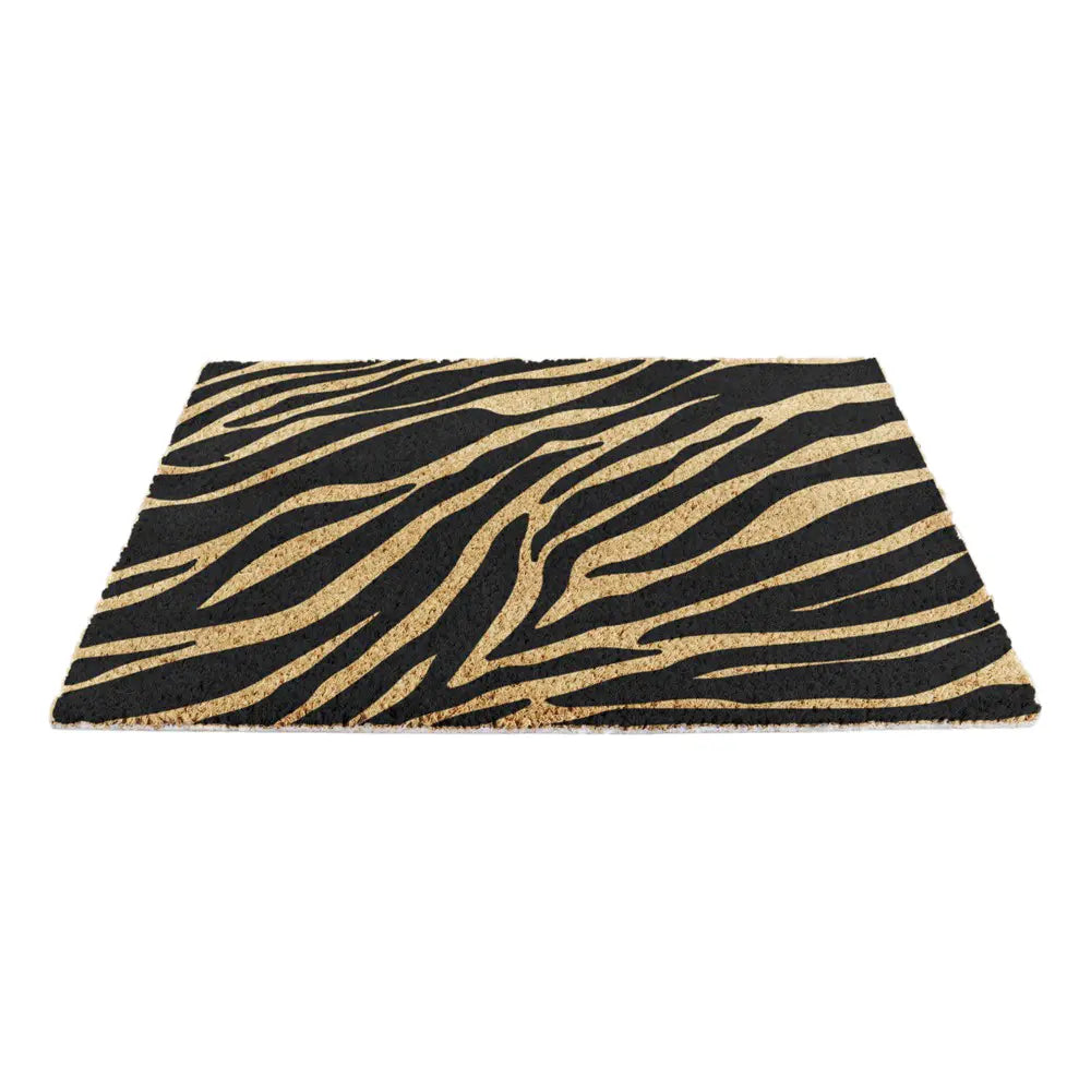 Zebra Print Doormat