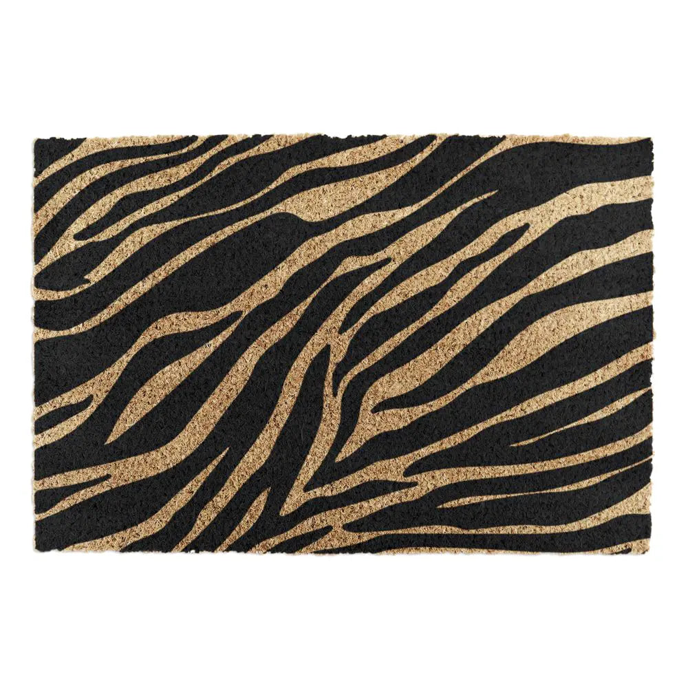 Zebra Print Doormat