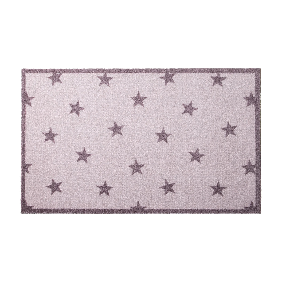 Brown Stars Indoor Washable Doormat