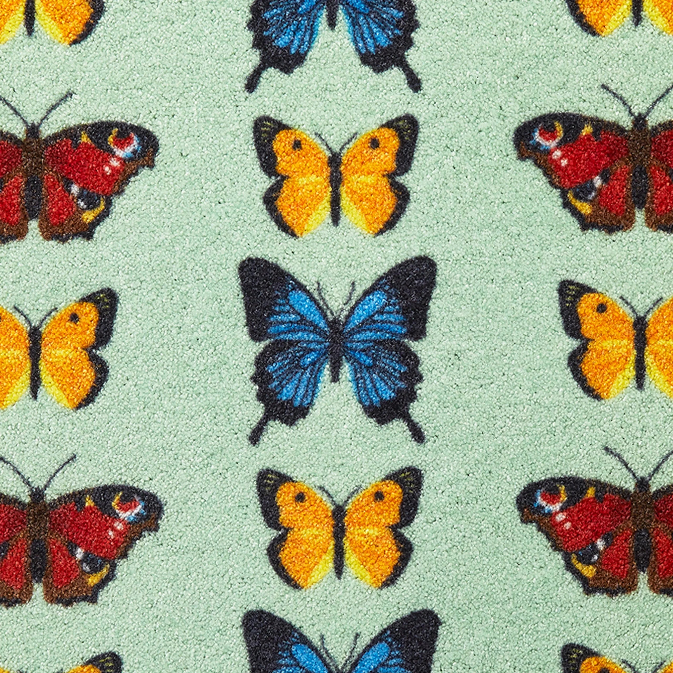 Butterfly Pattern Indoor Washable Doormat