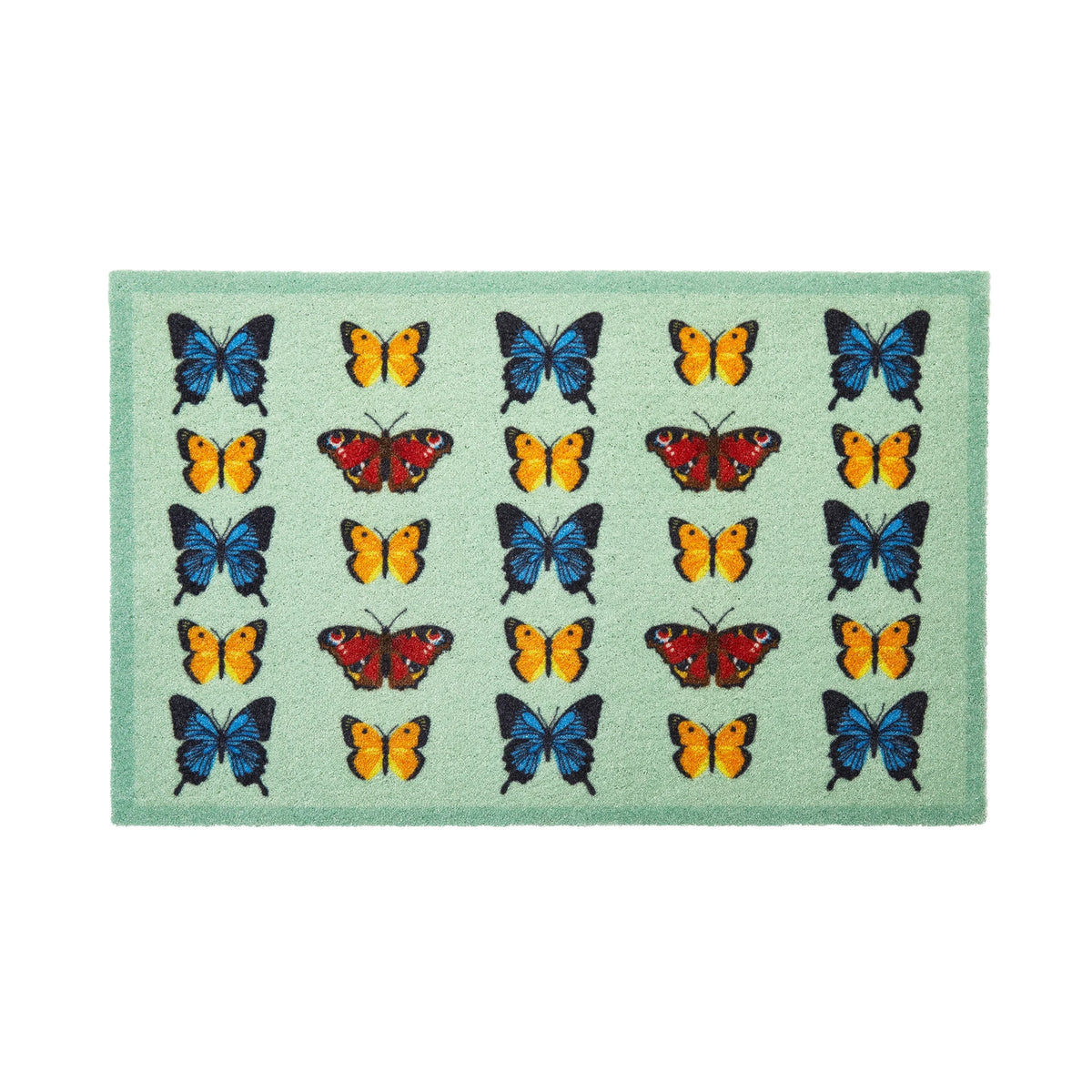 Butterfly Pattern Indoor Washable Doormat