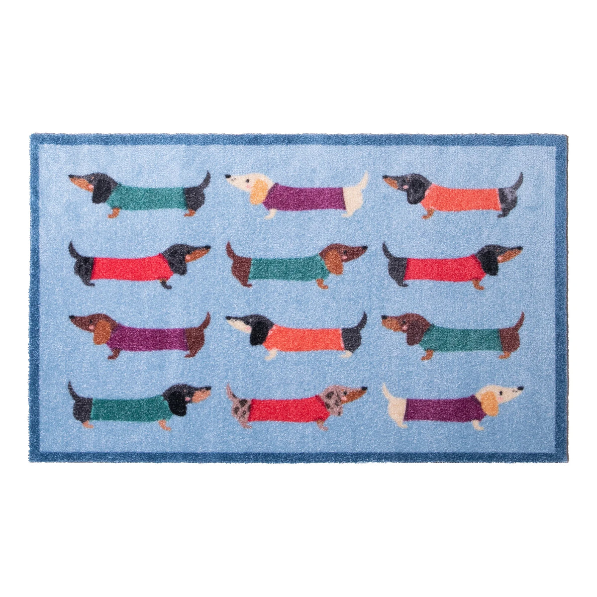 Dachshund Indoor Washable Doormat
