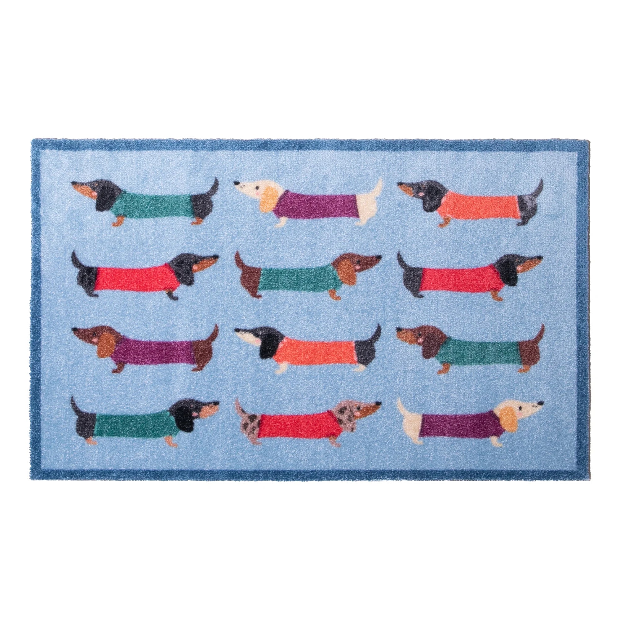 Dachshund Indoor Washable Doormat