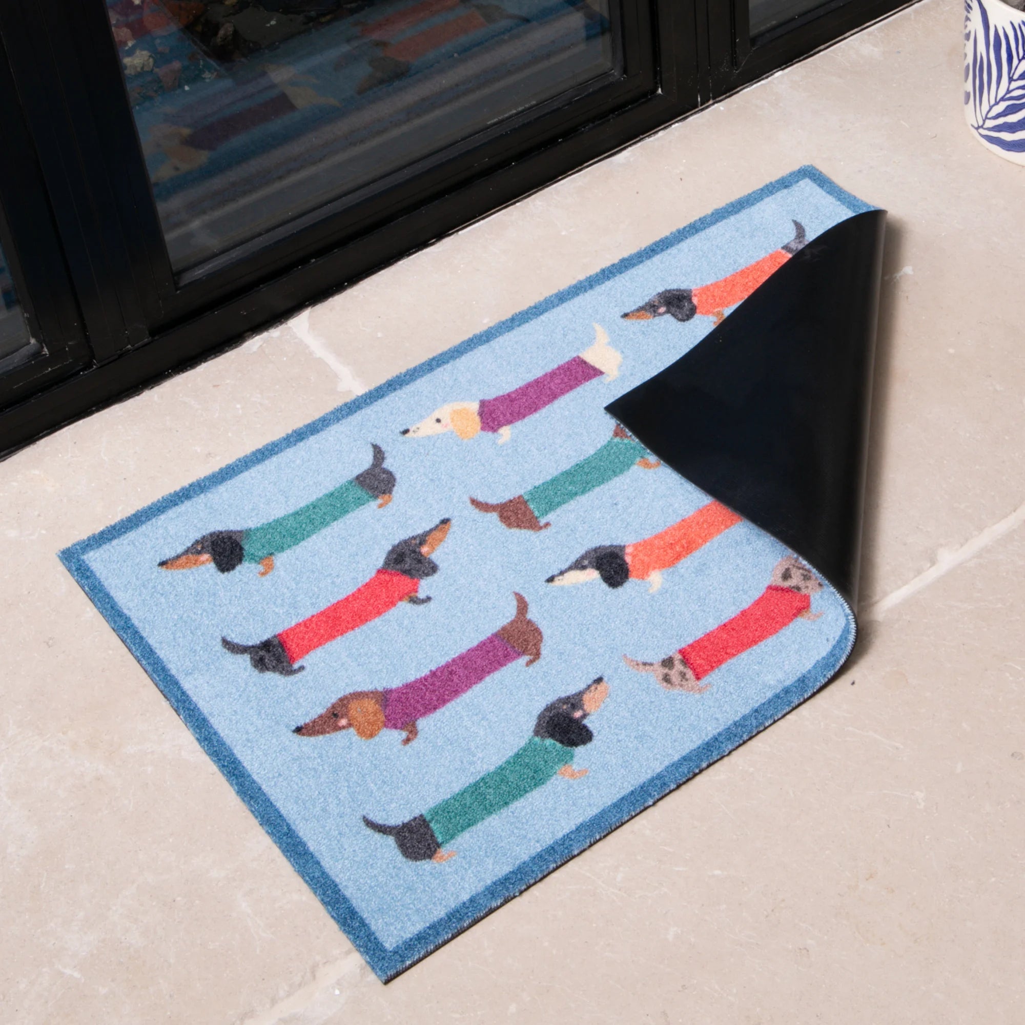 Dachshund Indoor Washable Doormat