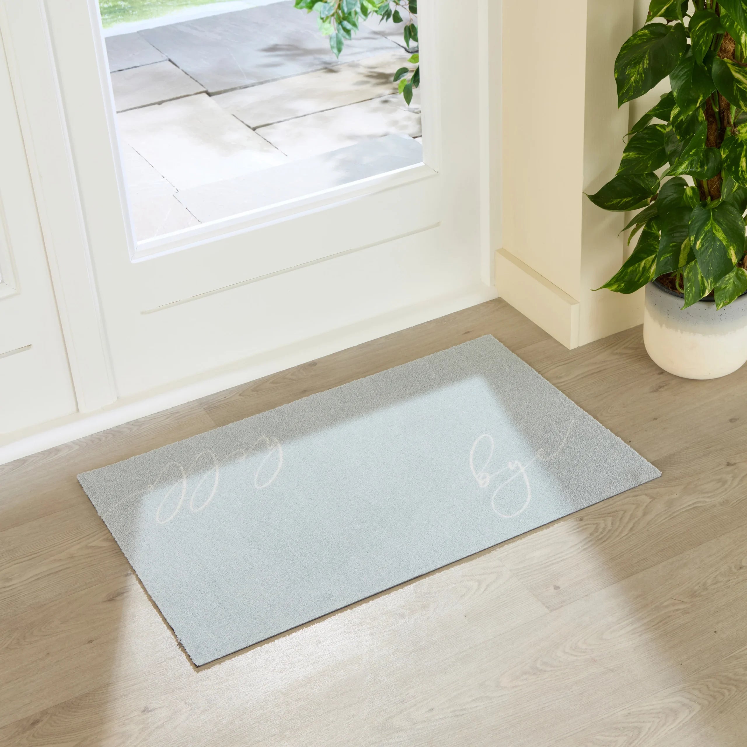 Hello Bye Indoor Washable Doormat
