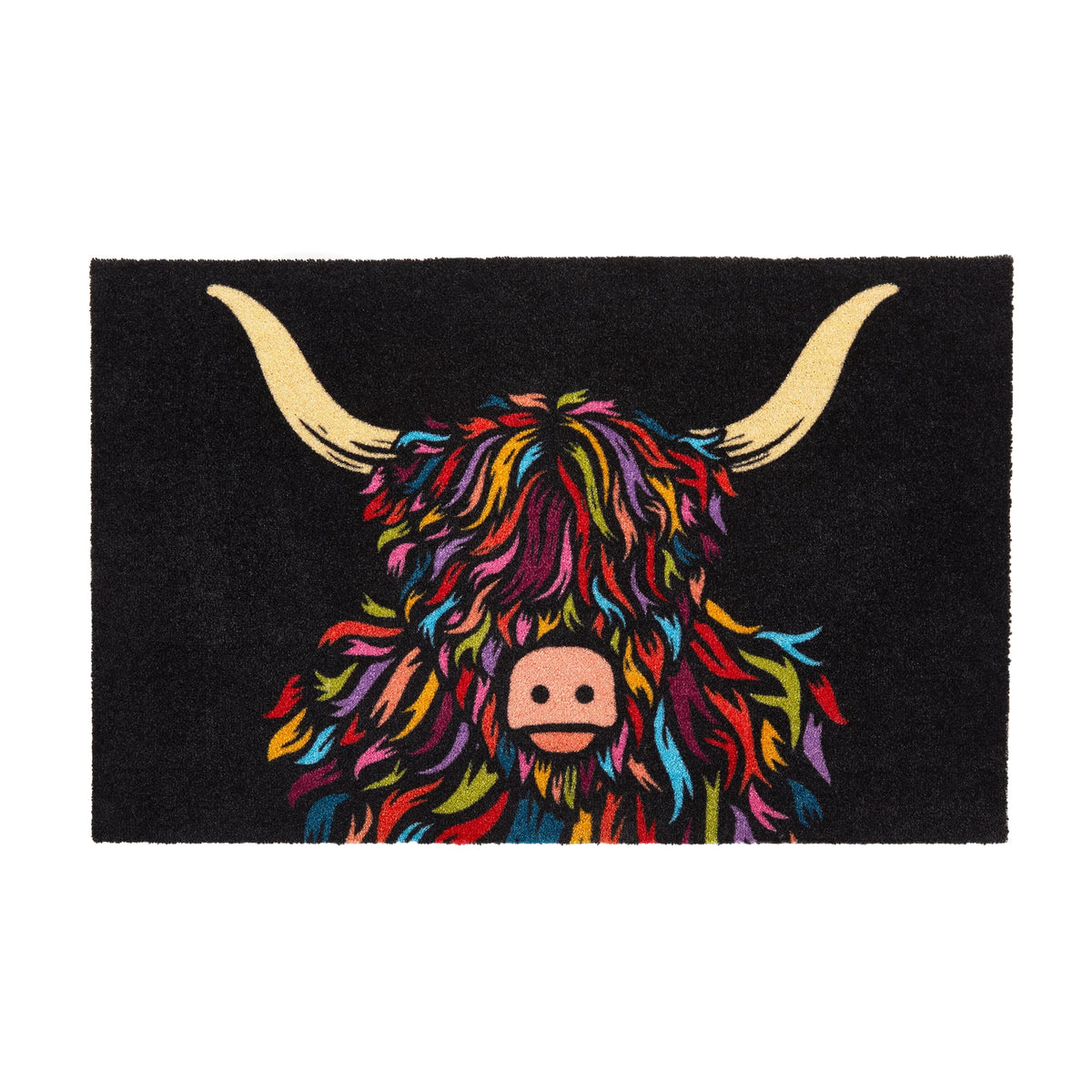 Highland Cow Indoor Washable Doormat
