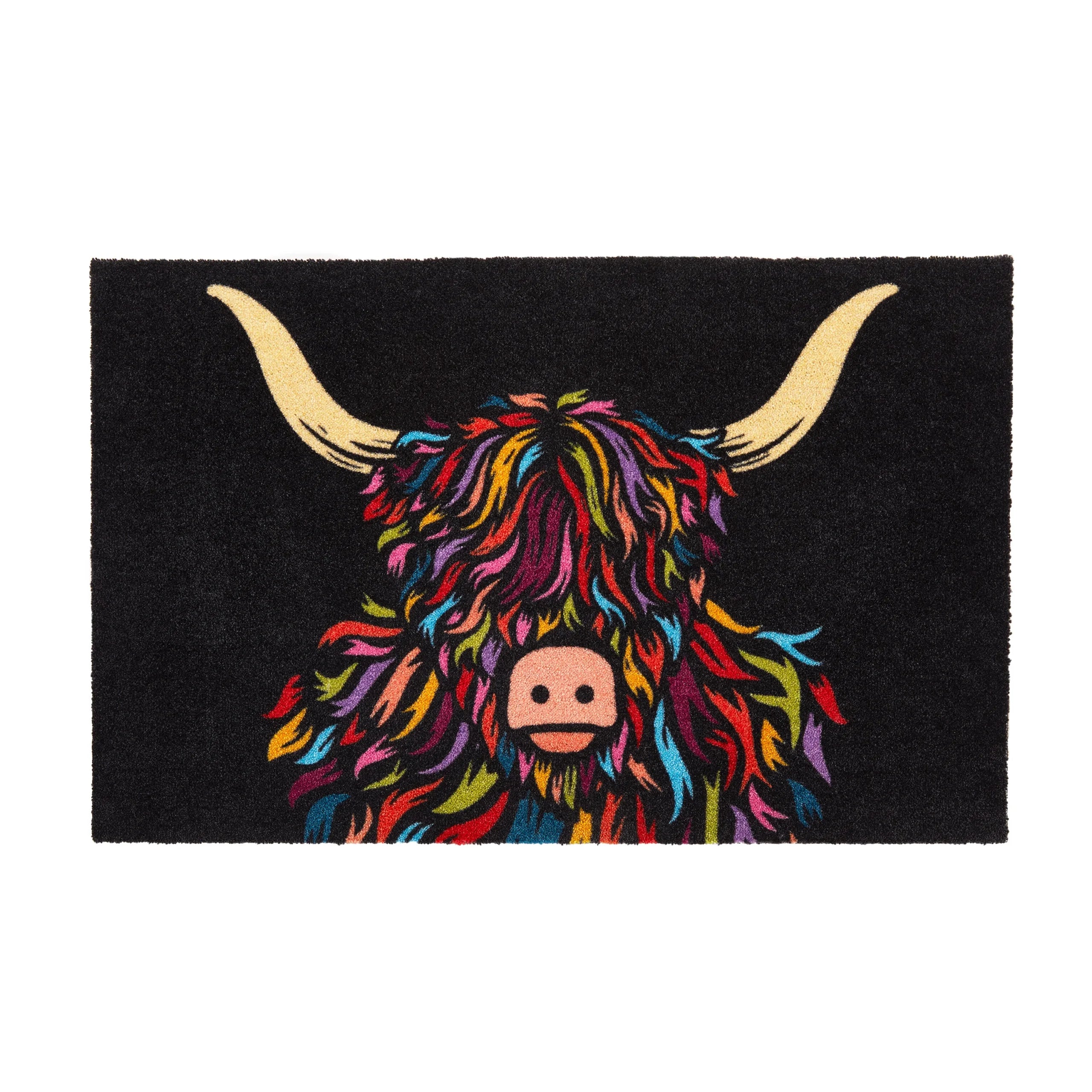 Highland Cow Indoor Washable Doormat