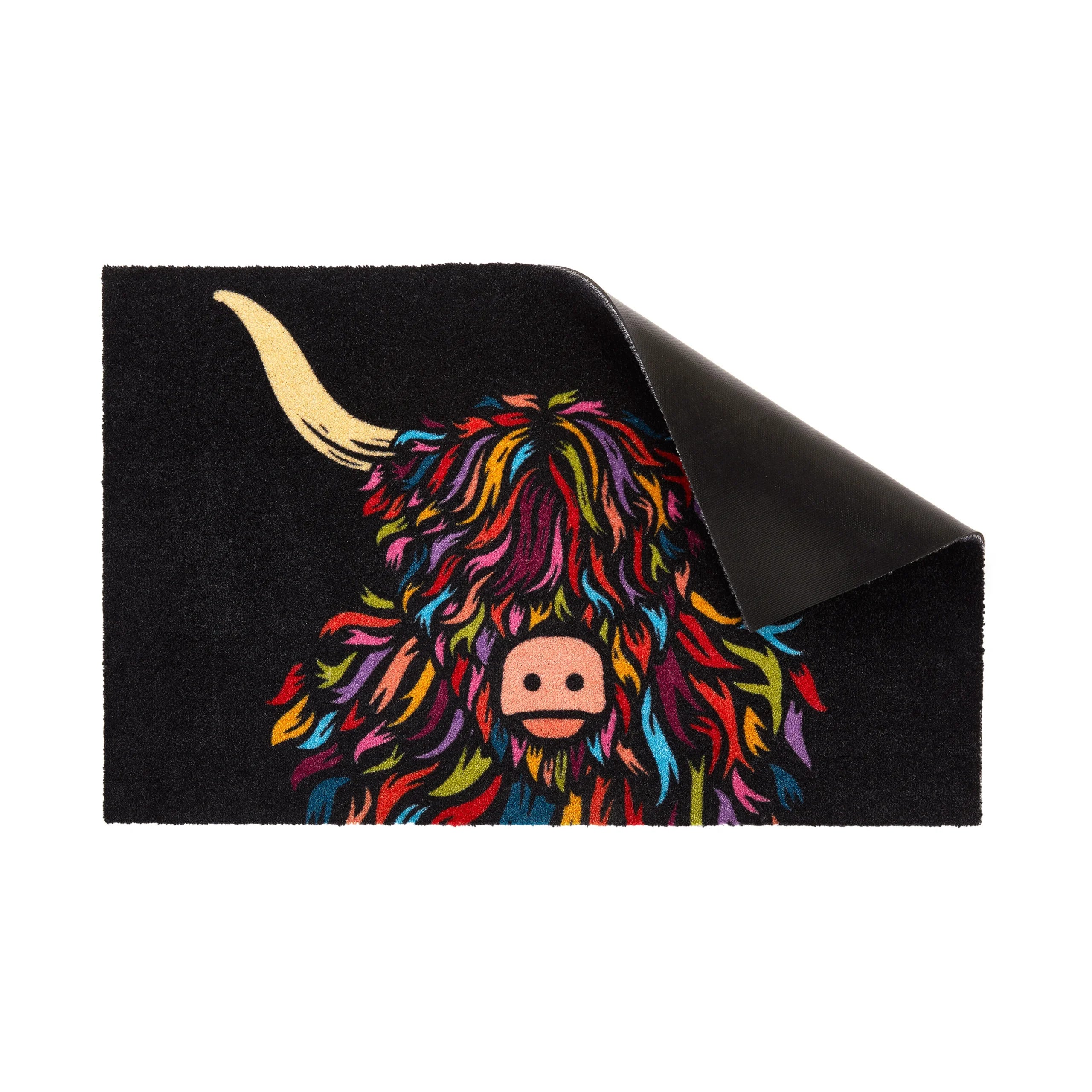 Highland Cow Indoor Washable Doormat