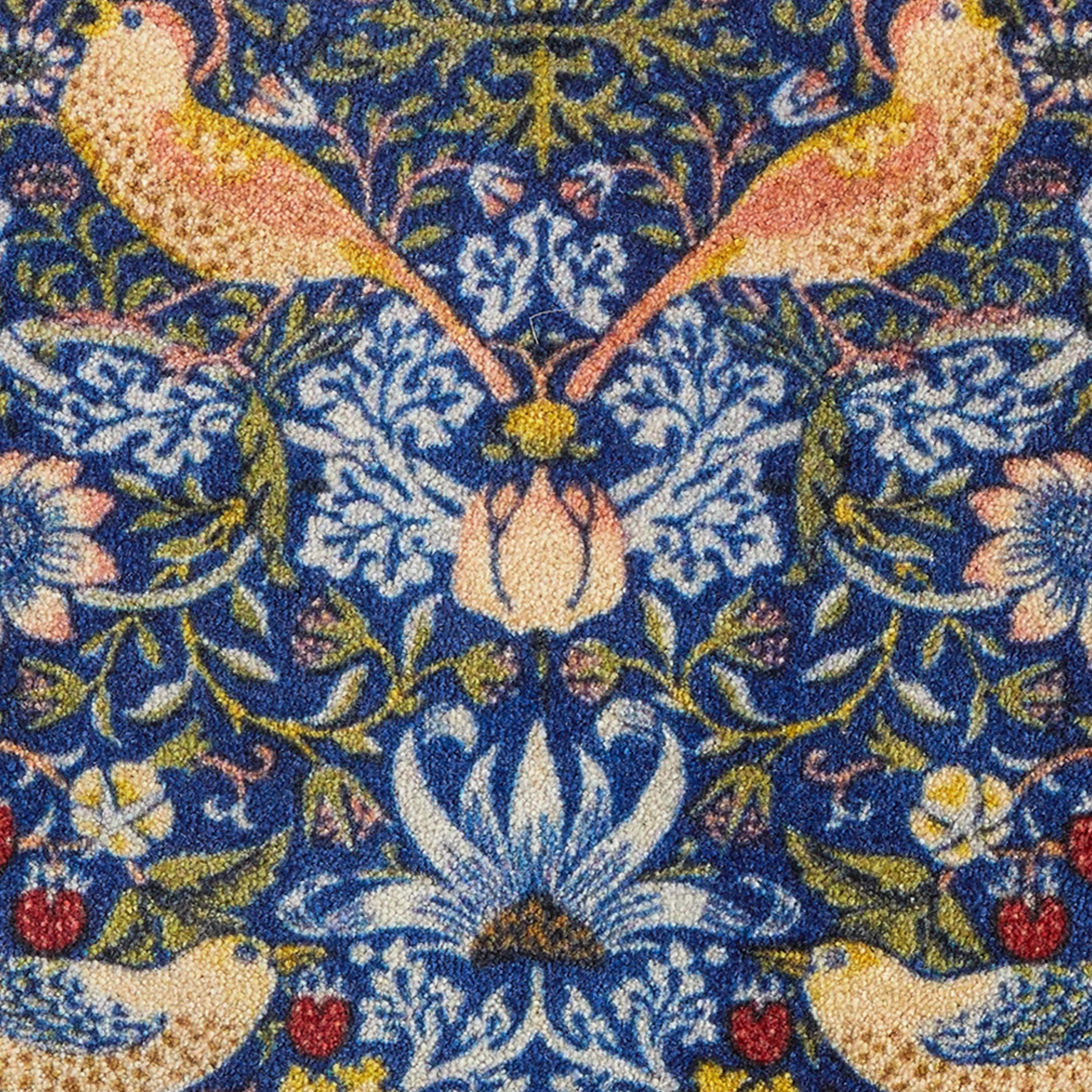 William Morris Strawberry Thief Indoor Washable Doormat