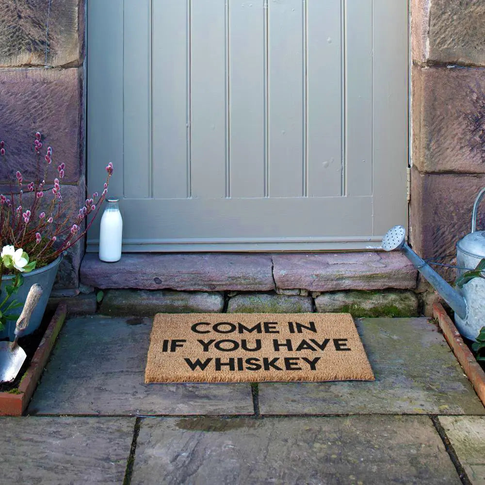 Come in if You Have Whiskey Doormat
