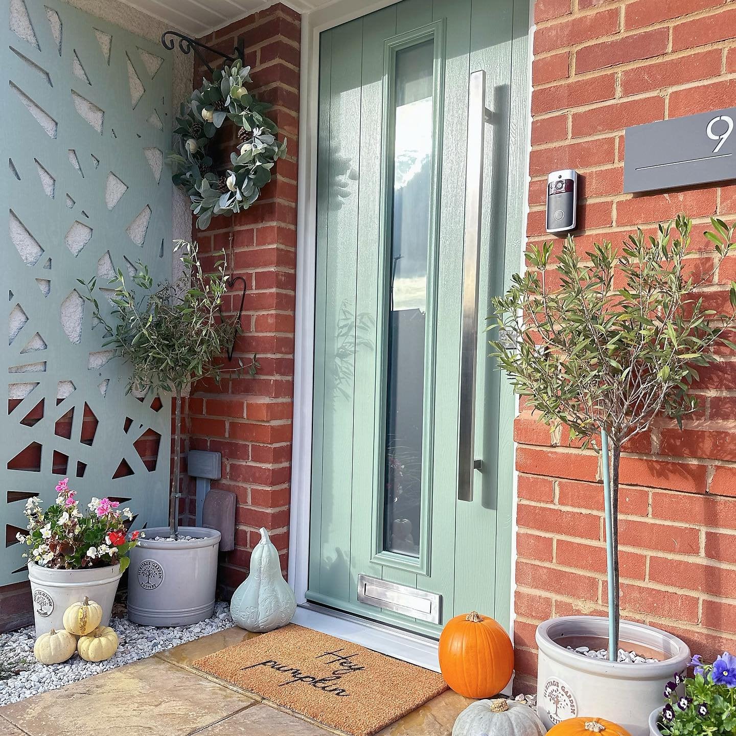 Hey Pumpkin Doormat