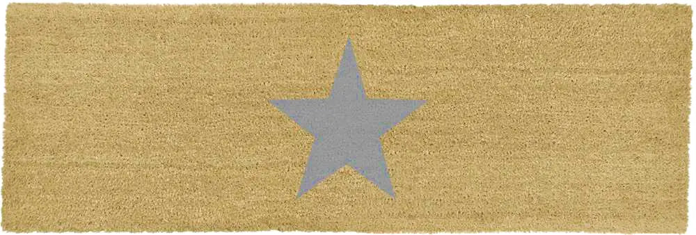 Grey Star Double Doormat