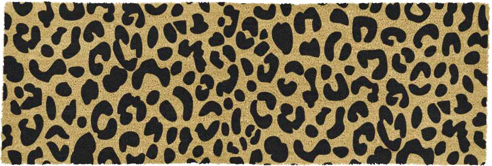 Leopard Print Double Doormat