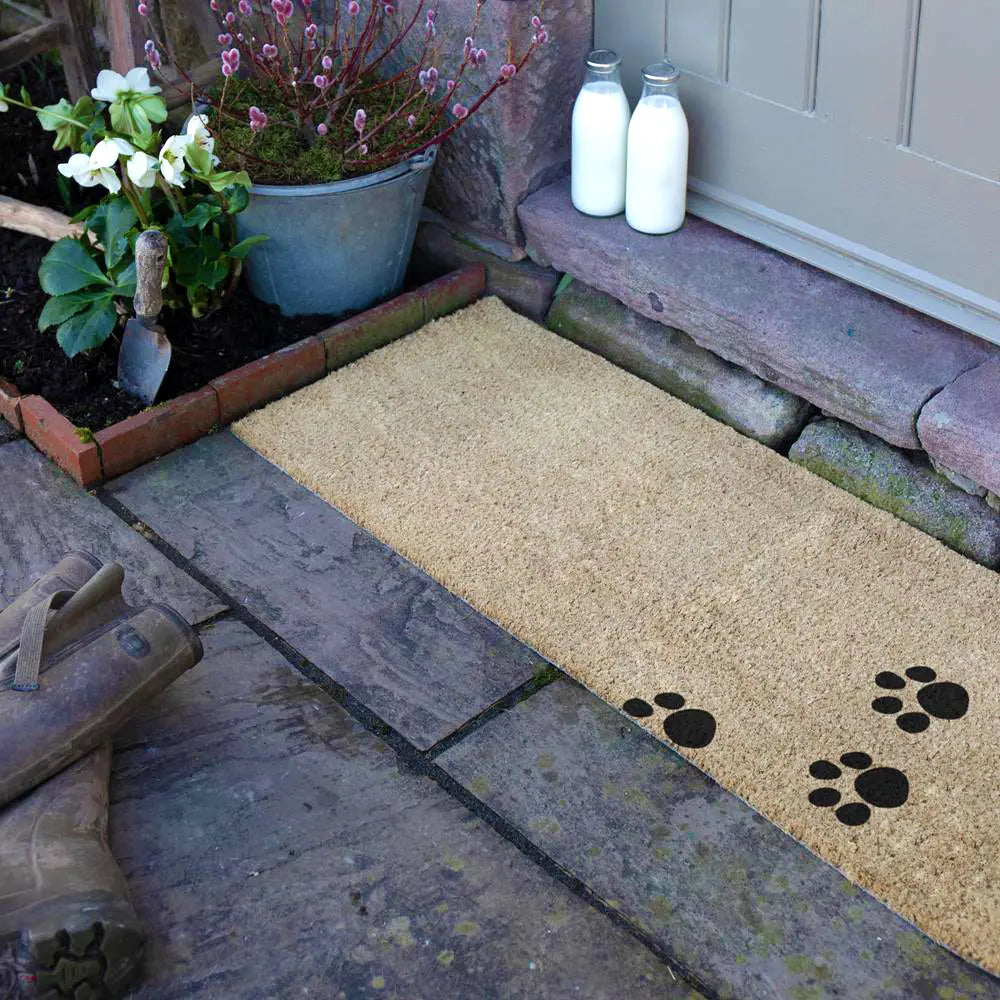Paw Prints Patio Doormat