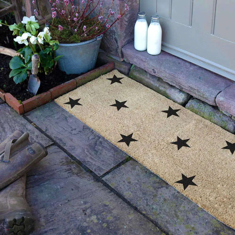 Multi Stars Patio Doormat