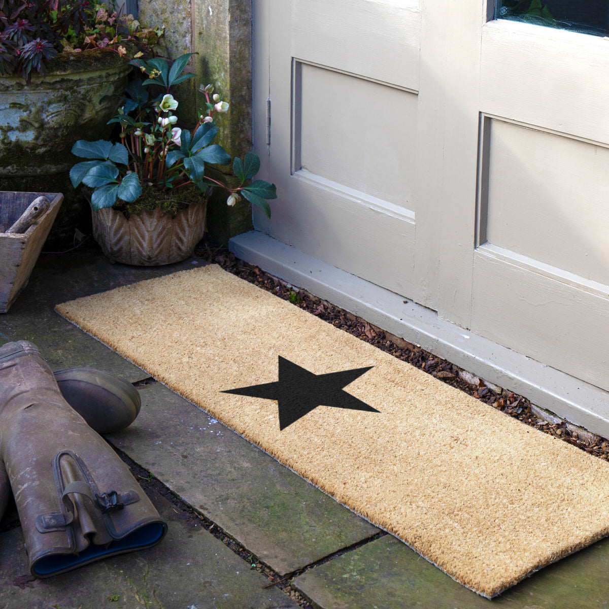 Star Double Doormat