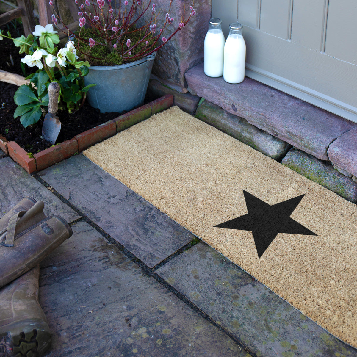 Star Double Doormat