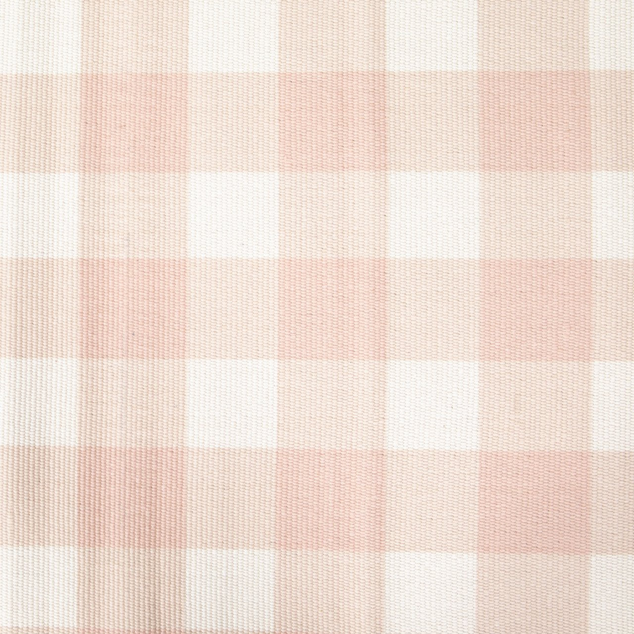 Dusky Pink Check Bottom Layer Mat