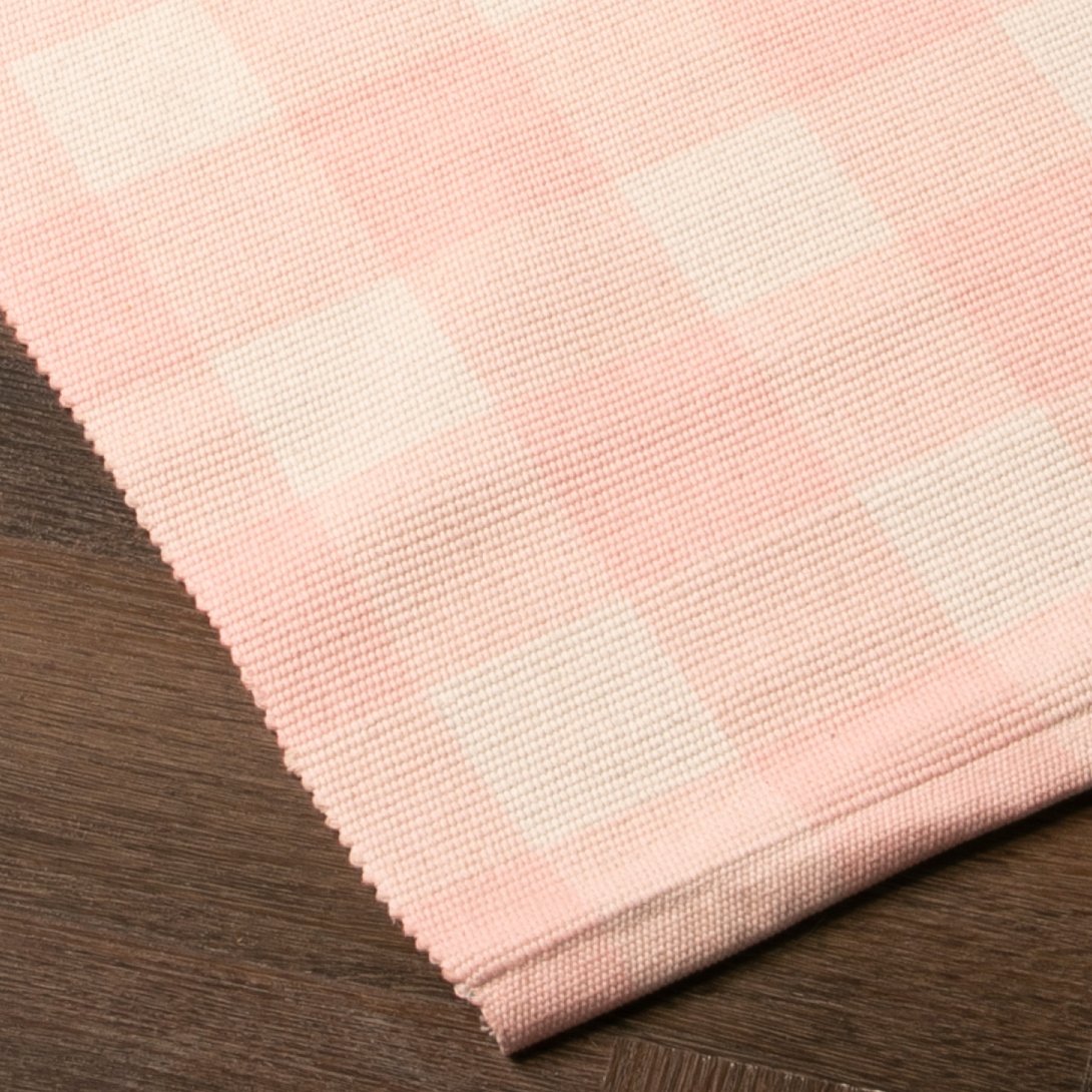 Pink Check Bottom Layer Mat
