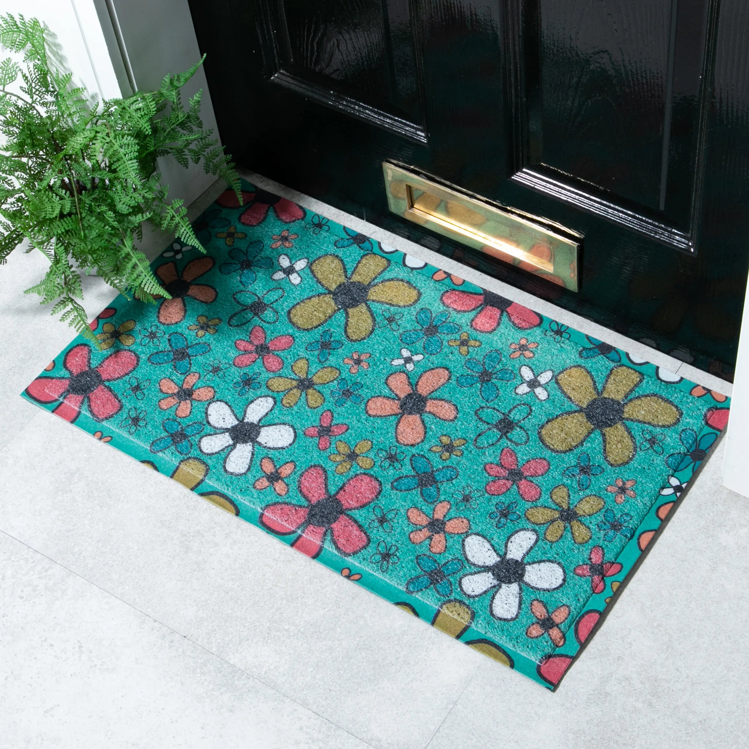 Flower Garden Doormat x Anna Treliving